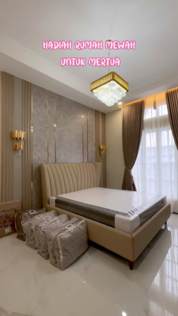 seleb tiktok bangun rumah untuk mertua © TikTok