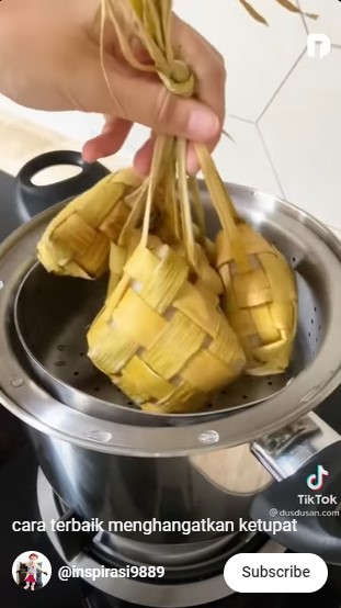 Jangan direbus, begini cara jitu menghangatkan ketupat agar tetap lembut dan nikmat disantap lagi