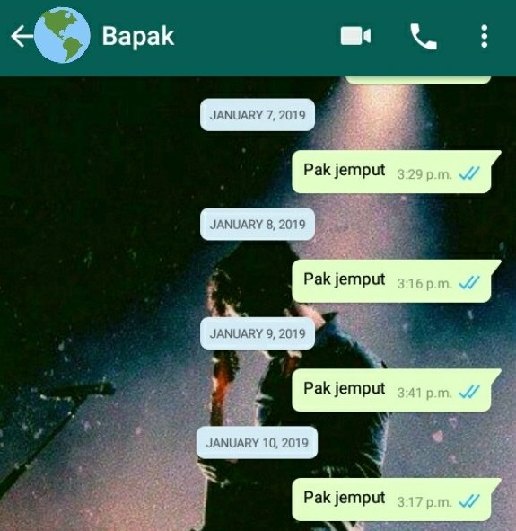 chat lucu minta dijemput ini malah bikin gagal paham © berbagai sumber