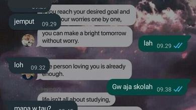 chat lucu minta dijemput ini malah bikin gagal paham © berbagai sumber