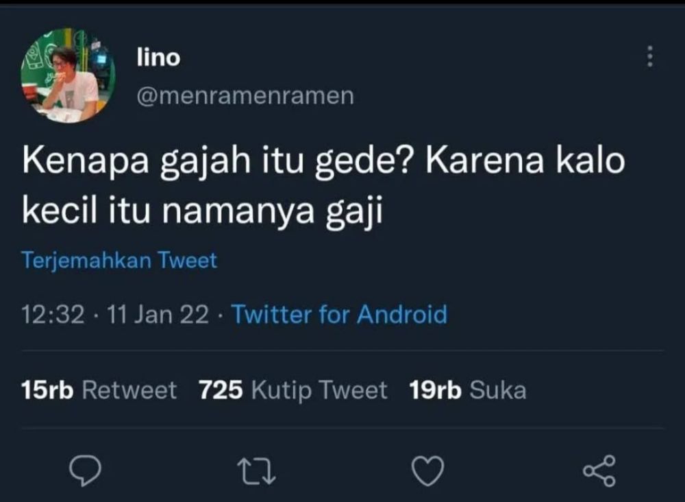 potret lucu tebakan di Twitter ini jawabannya bikin ngakak © Twitter
