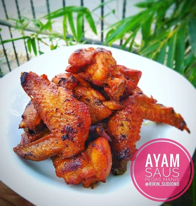 13 Resep olahan sayap ayam bumbu pedas manis enak, sederhana, dan aromanya bikin lapar