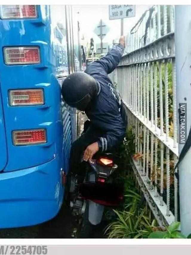 momen apes uji kesabaran © berbagai sumber