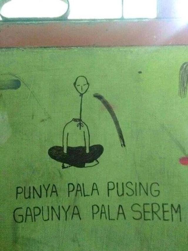 tulisan di tembok © berbagai sumber tulisan di tembok © berbagai sumber