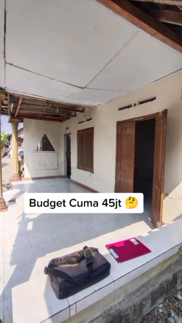 rumah jadul jadi modern © TikTok 