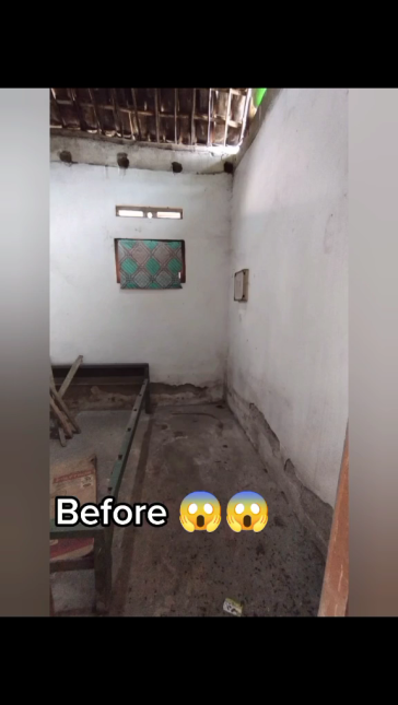 rumah jadul jadi modern © TikTok 
