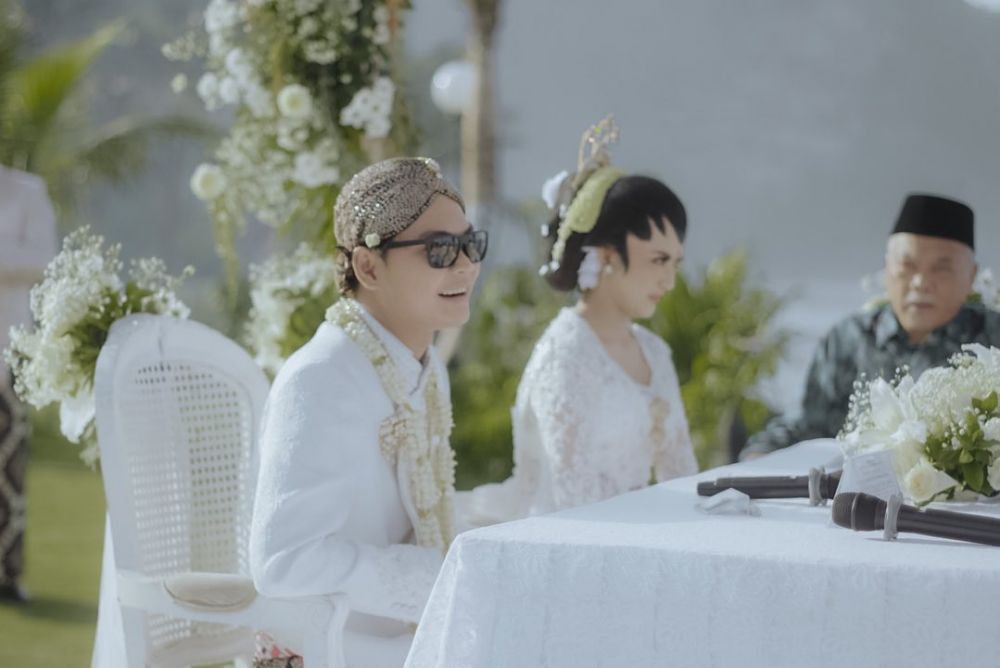 pernikahan tri suaka dan nabila maharani © berbagai sumber