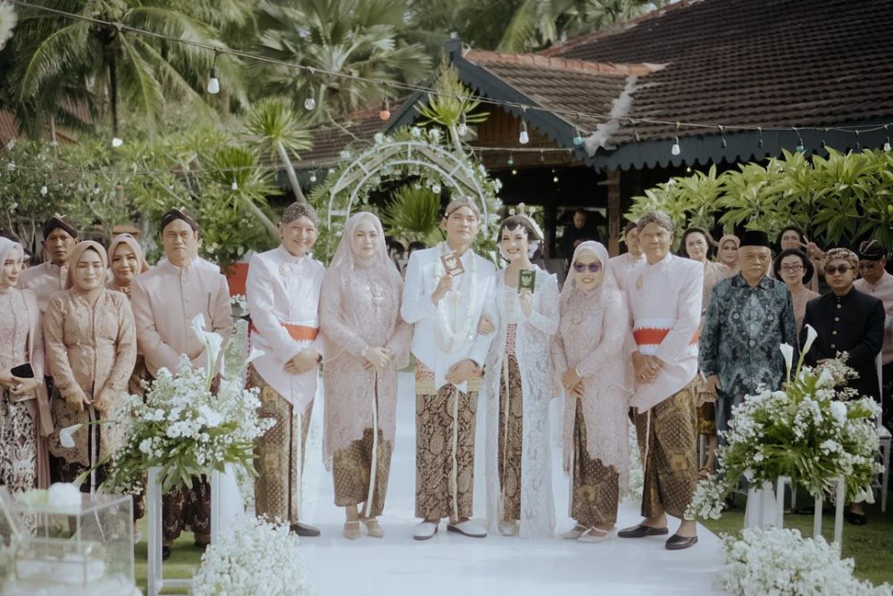 pernikahan tri suaka dan nabila maharani © berbagai sumber