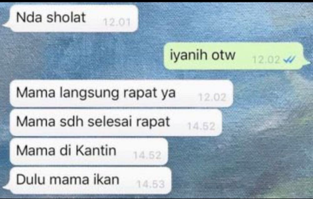 11 Chat lucu ini isinya tak terduga © berbagai sumber