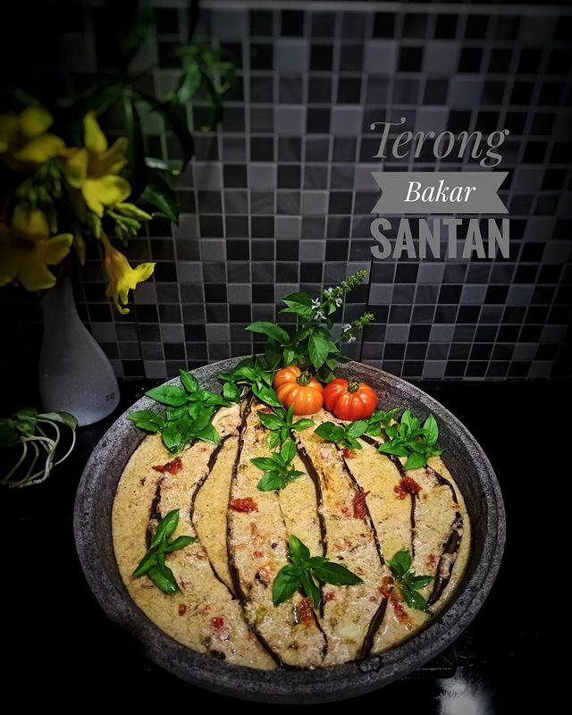 13 Resep olahan terong bakar santan lezat, sederhana, dan mudah dibuat