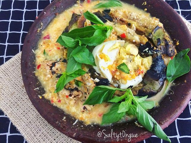 13 Resep olahan terong bakar santan lezat, sederhana, dan mudah dibuat