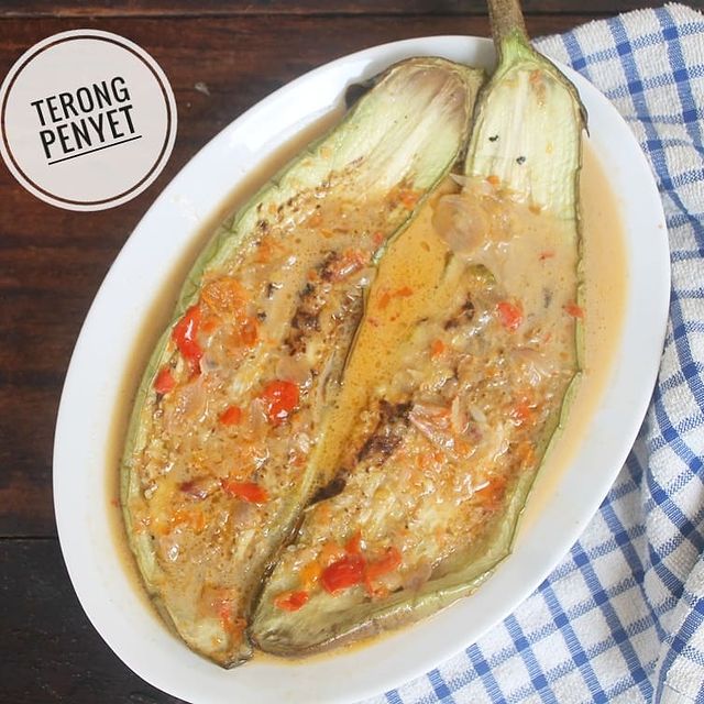 13 Resep olahan terong bakar santan lezat, sederhana, dan mudah dibuat