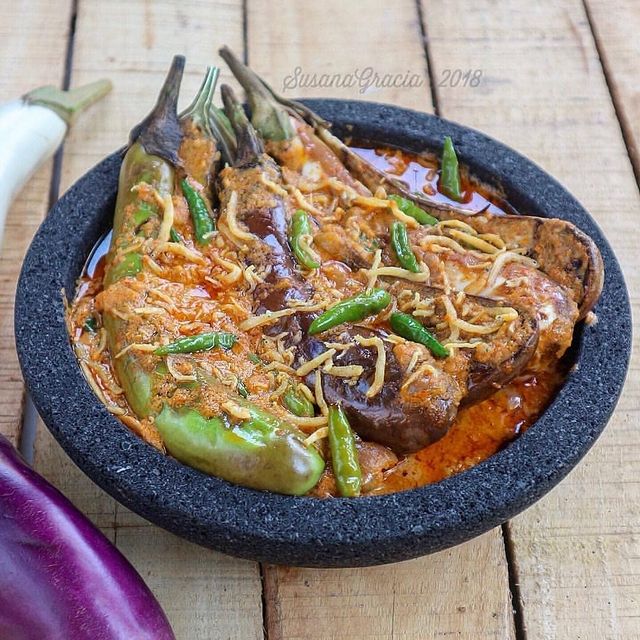 13 Resep olahan terong bakar santan lezat, sederhana, dan mudah dibuat