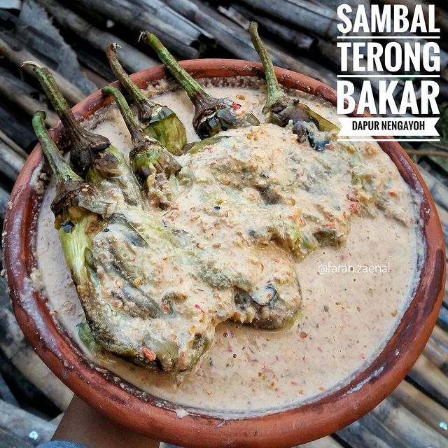 13 Resep olahan terong bakar santan lezat, sederhana, dan mudah dibuat