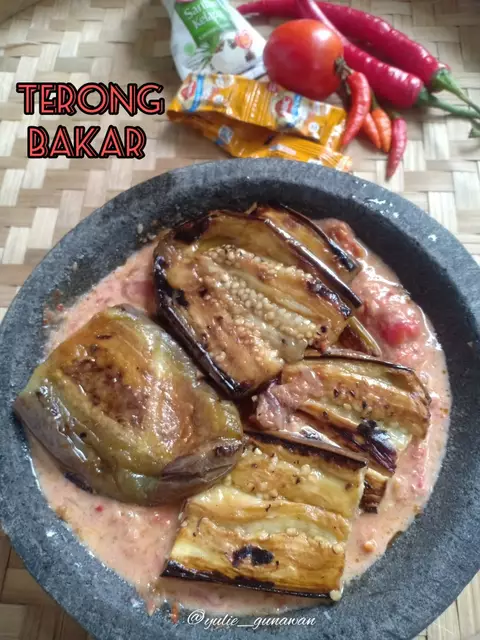 13 Resep olahan terong bakar santan lezat, sederhana, dan mudah dibuat