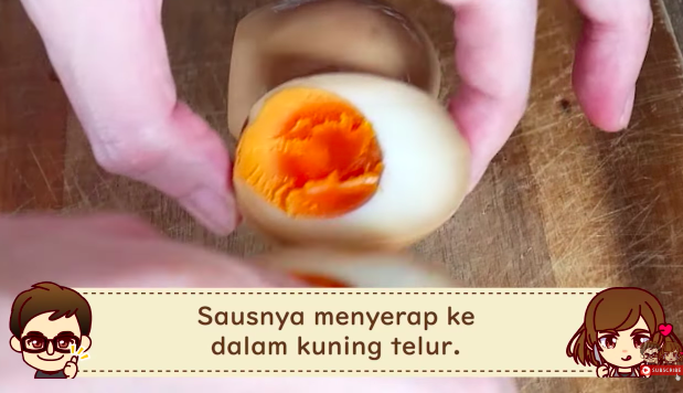 Disajikan sebagai pelengkap ramen, ini 9 cara bikin telur rebus nitamago yang cantik dan antigagal