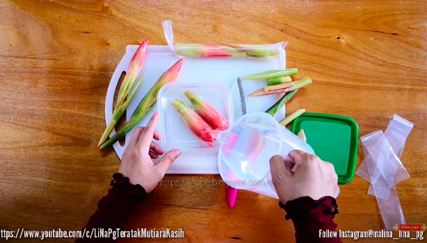 Pakai 1 bahan dapur, ini trik simpan bunga kecombrang agar tetap segar, tak menghitam, dan tahan lama