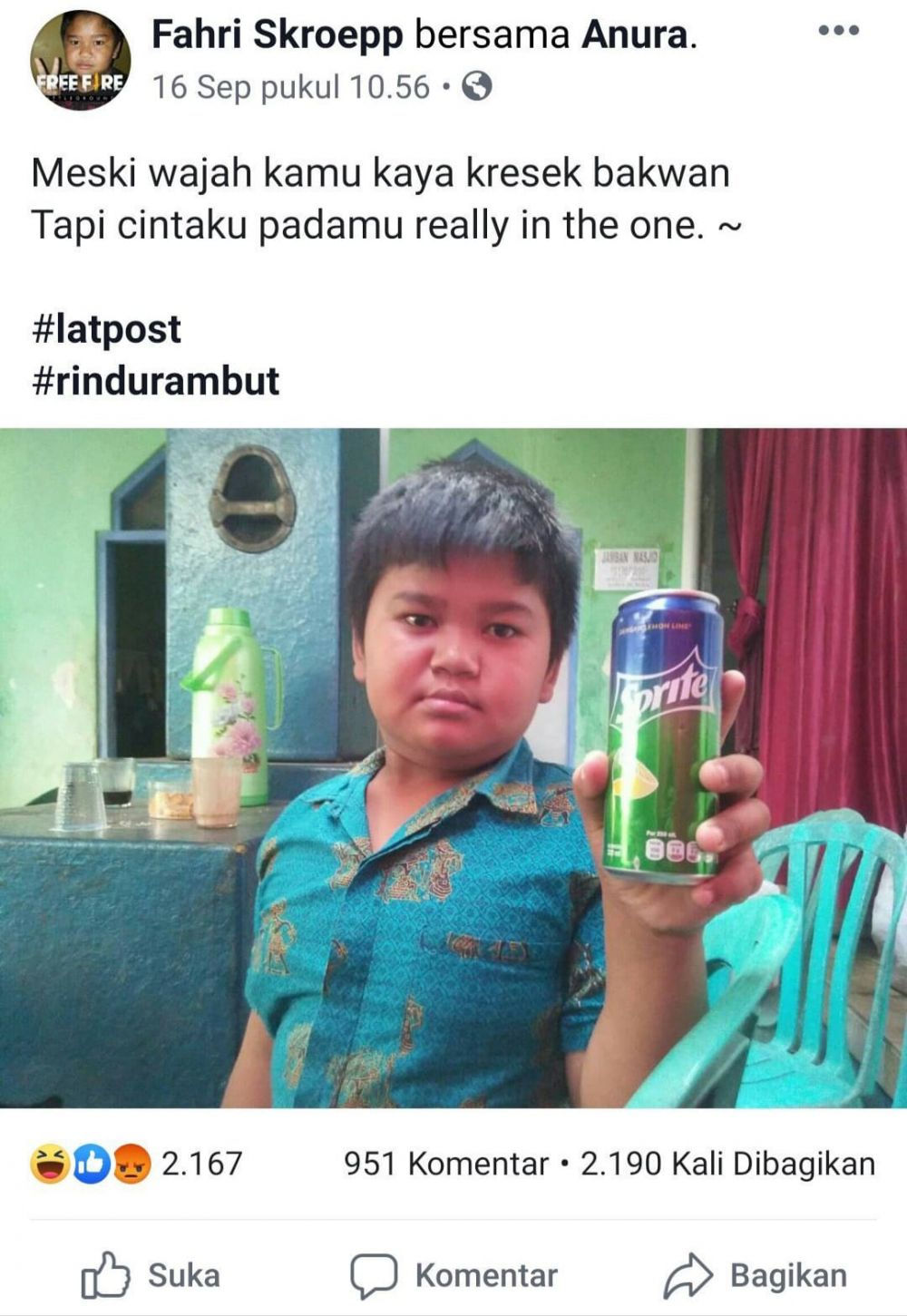 status lucu bocah di Facebook ini bikin ngakak kencang © berbagai sumber status lucu bocah di Facebook ini bikin ngakak kencang © berbagai sumber