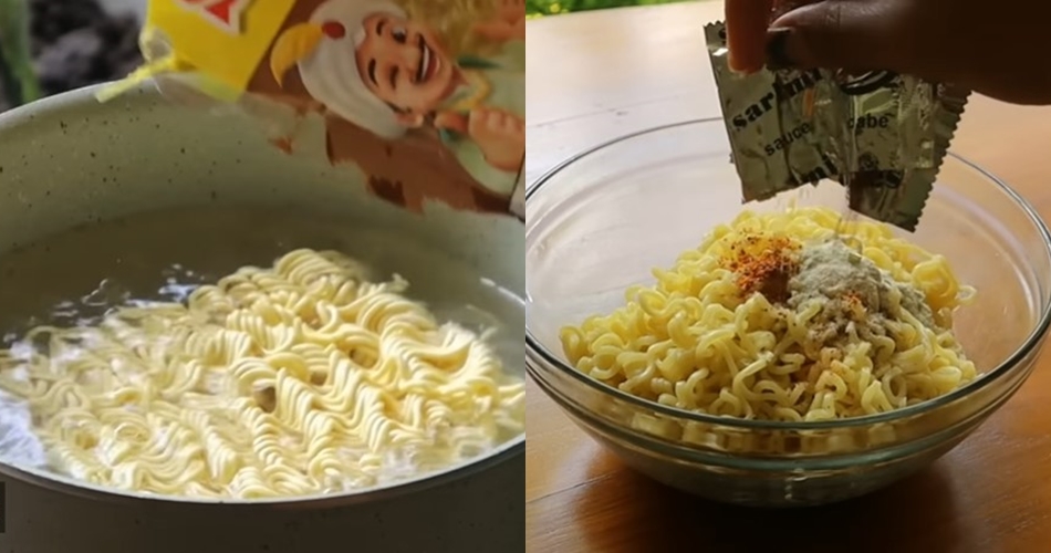 Trik mengolah omelet mi telur ala warmindo supaya kokoh dan antihambar