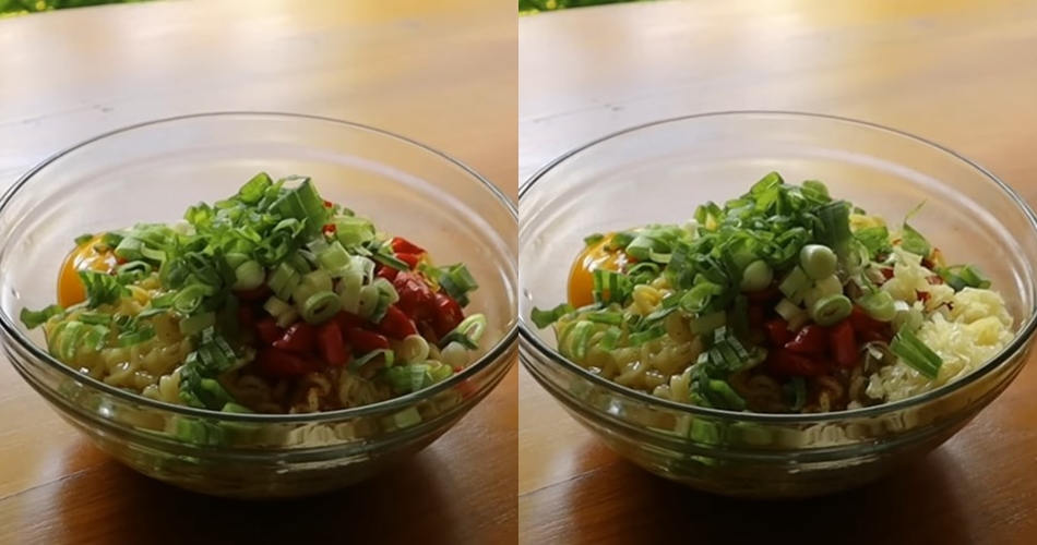 Trik mengolah omelet mi telur ala warmindo supaya kokoh dan antihambar