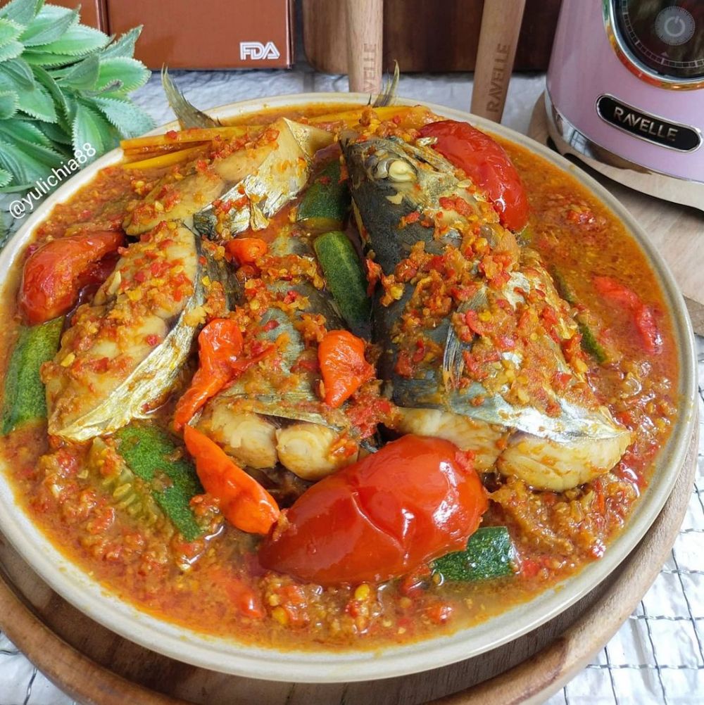 13 Resep ikan tenggiri kuah asam pedas, dagingnya lembut dan kelezatannya jadi peredam rasa lapar