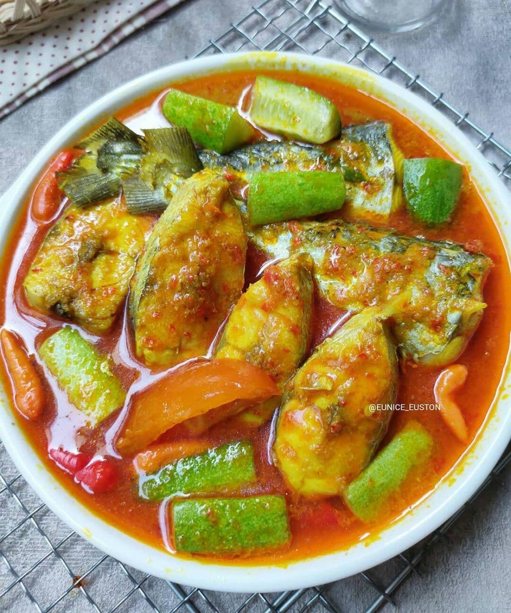 13 Resep ikan tenggiri kuah asam pedas, dagingnya lembut dan kelezatannya jadi peredam rasa lapar