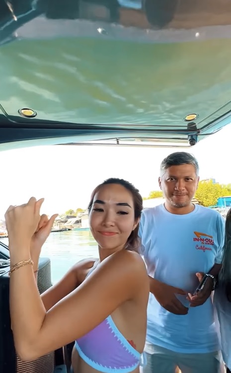 momen gading dan gisel ajak gempi liburan © berbagai sumber