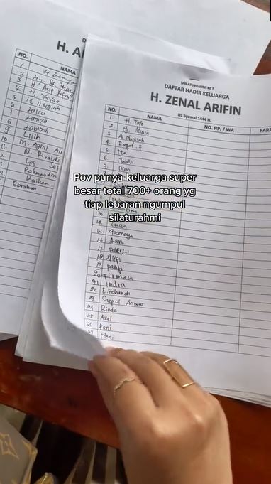 momen keluarga super besar saat Lebaran TikTok momen keluarga super besar saat Lebaran TikTok