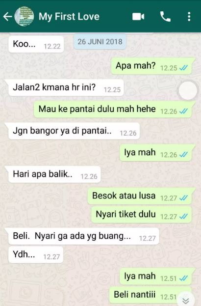 chat lucu ibu ke anak Berbagai sumber