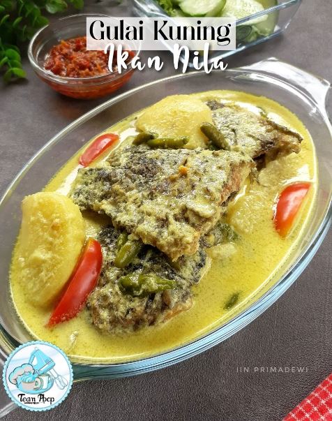 11 Resep olahan ikan nila kuah kuning, lezat, gurih, dan menggugah selera