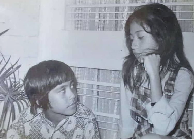 Yessy Gusman artis cilik bareng Rano Karno © berbagai sumber