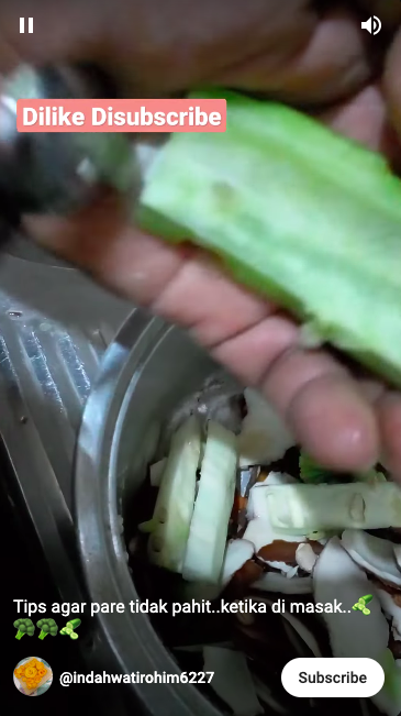 Tanpa perlu direbus larutan garam, ini trik praktis memasak pare agar tetap renyah dan antipahit