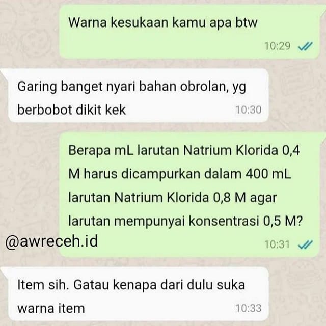 Chat lucu pasangan bercanda ini ujungnya susah ditebak © berbagai sumber Chat lucu pasangan bercanda ini ujungnya susah ditebak © berbagai sumber