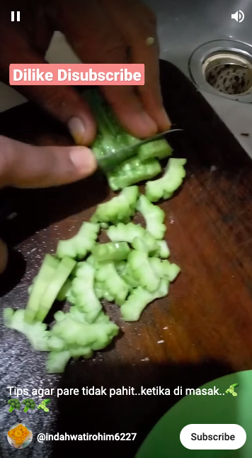 Tanpa perlu direbus larutan garam, ini trik praktis memasak pare agar tetap renyah dan antipahit