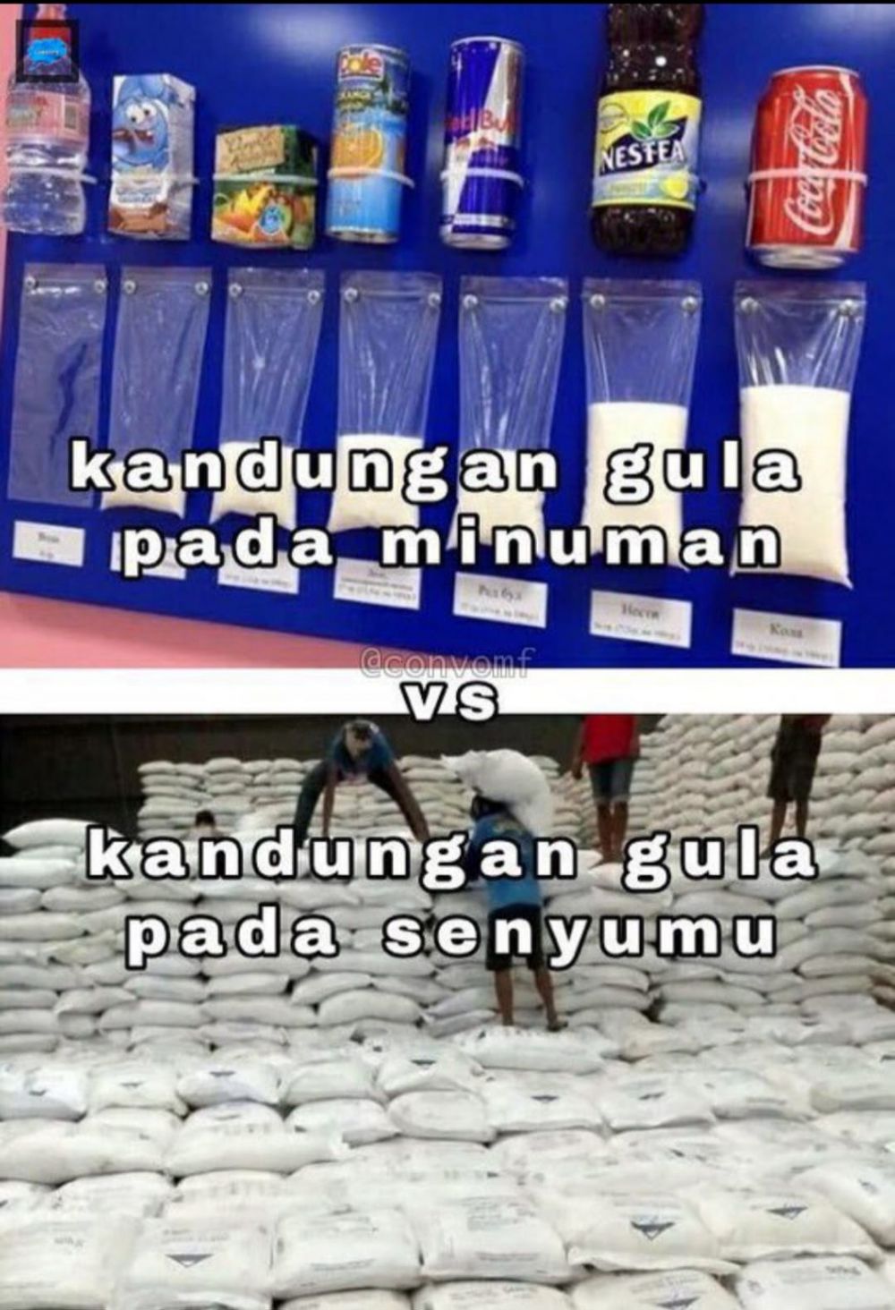 Potret kocak upaya ngegombal ini bikin baper parah © Twitter