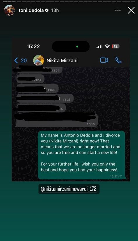 toni dedola suami nikita mirzani ternyata punya bisnis mentereng © berbagai sumber