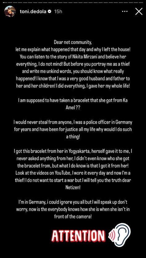 toni dedola suami nikita mirzani ternyata punya bisnis mentereng © berbagai sumber