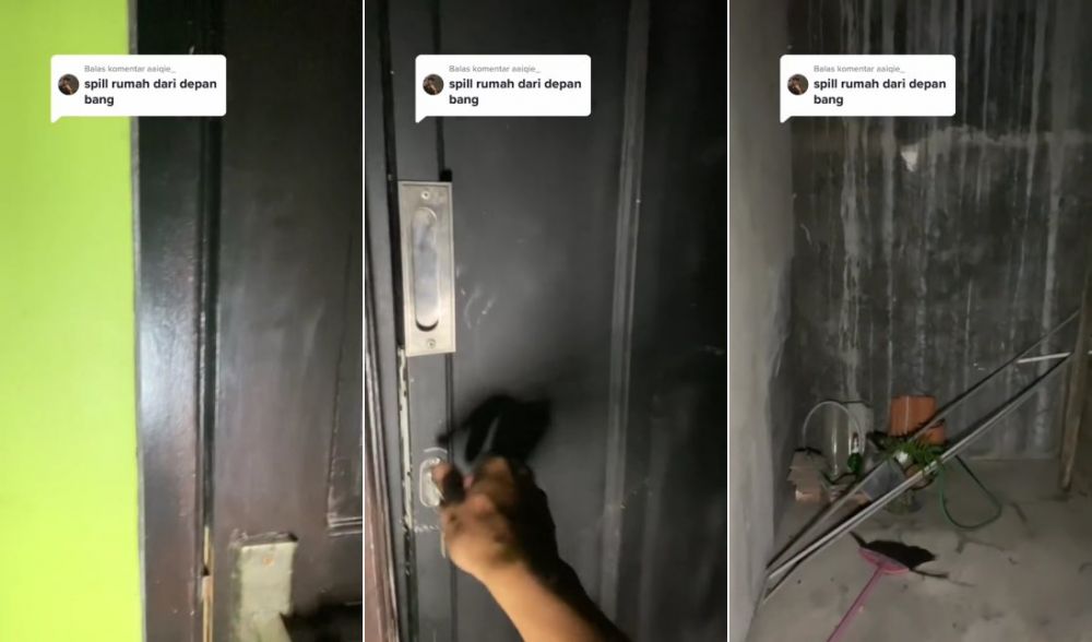 potret rumah aneh © TikTok potret rumah aneh © TikTok