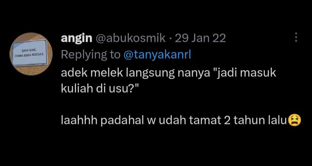 status kocak pengalaman dibius dokter © Twitter