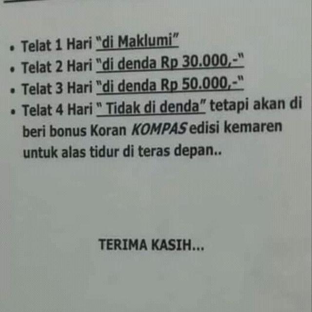 potret kocak peringatan di kos-kosan ini bisa bikin berantem © berbagai sumber potret kocak peringatan di kos-kosan ini bisa bikin berantem © berbagai sumber