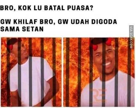 hubungan manusia dan setan ini bikin heran © berbagai sumber