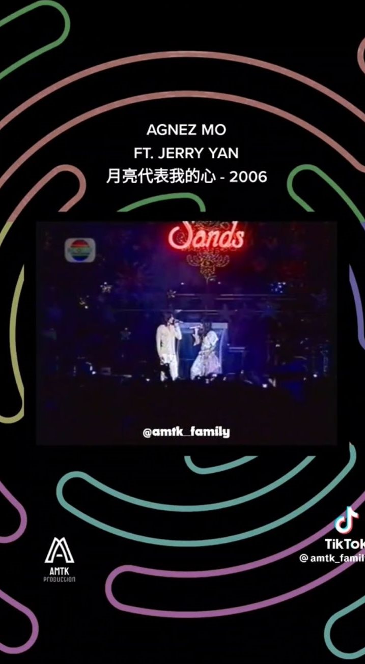 potret jerry yan bareng agnez manggung bareng © TikTok potret jerry yan bareng agnez manggung bareng © TikTok