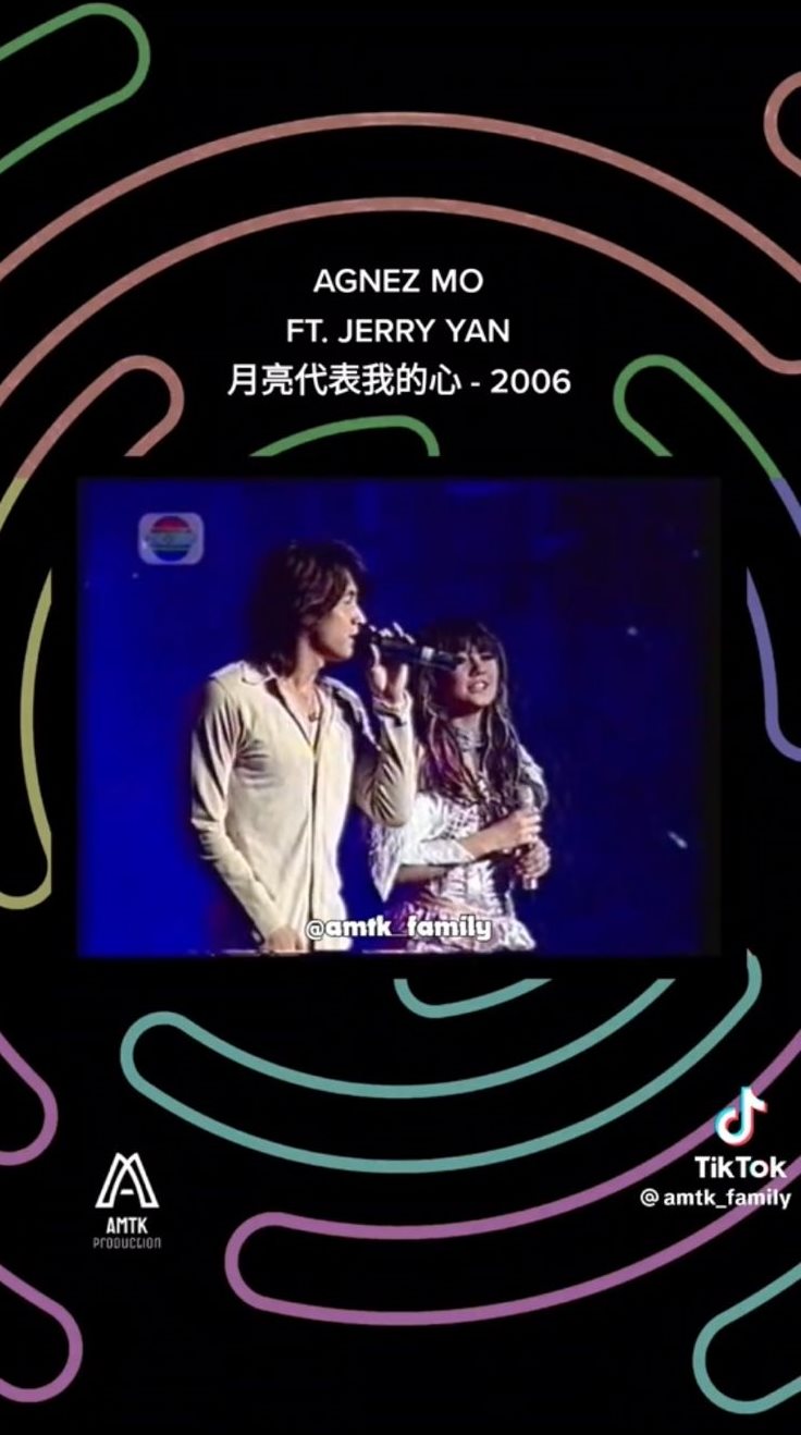 potret jerry yan bareng agnez manggung bareng © TikTok potret jerry yan bareng agnez manggung bareng © TikTok