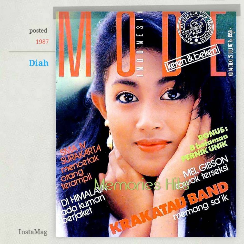 pacar kasino di film warkop dulunya model top era 80-an © berbagai sumber