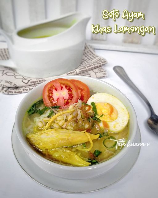 13 Resep soto ayam tanpa santan, enak, segar, dan bumbunya nendang