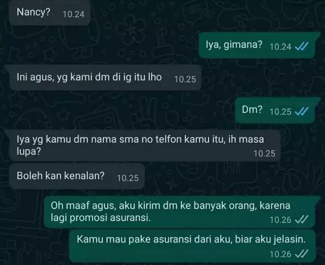 chat lucu diajak kenalan Berbagai sumber