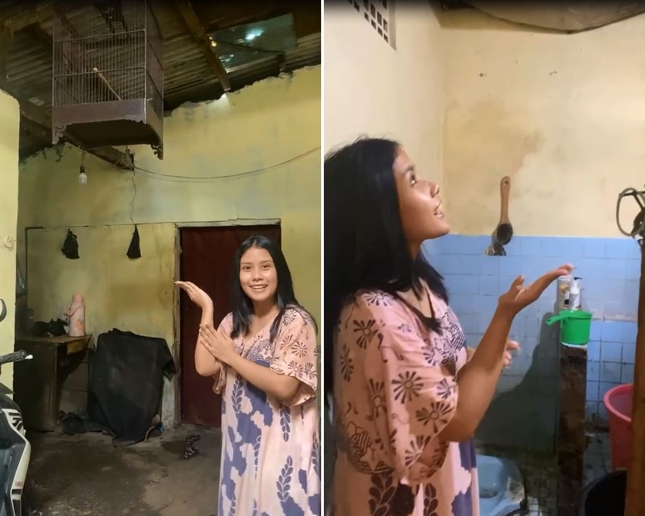 review rumah gubuk kocak © TikTok