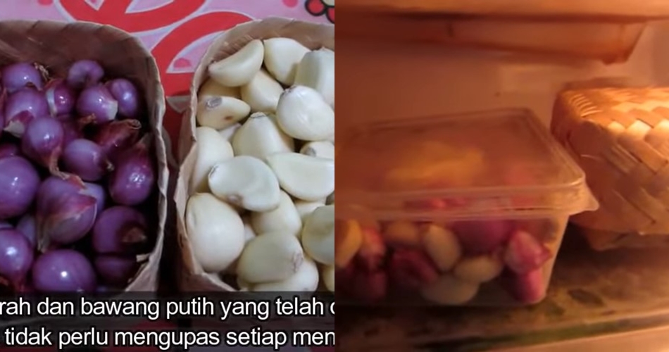 Trik menyimpan bawang merah dan putih di kulkas agar awet hingga sebulan, tetap segar dan tak bertunas