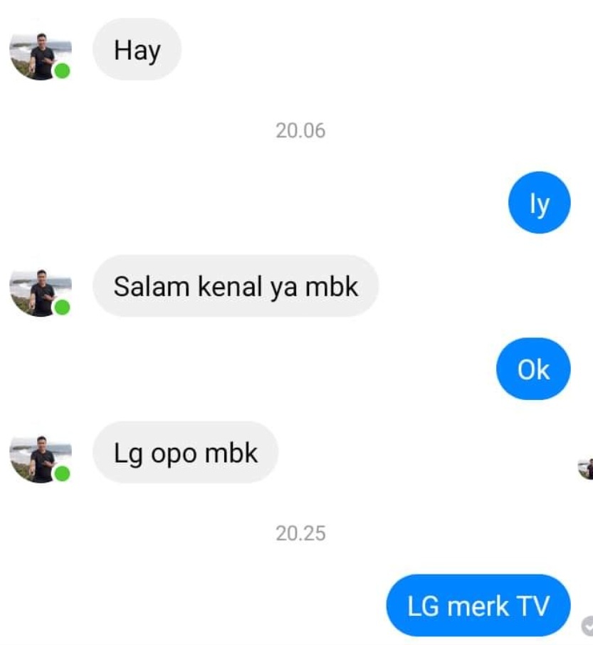 chat lucu baru kenalan © berbagai sumber