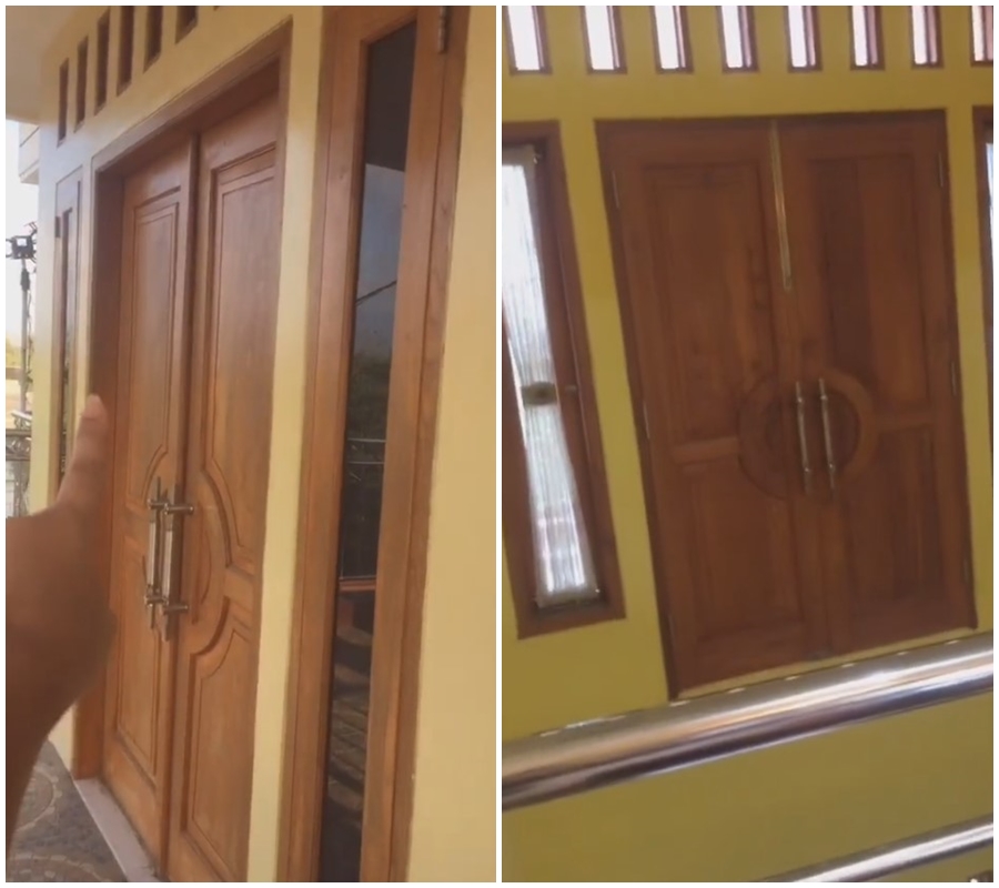 rumah bikin maling terjebak © TikTok/@fiaanindy